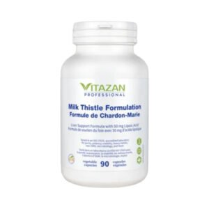 Milk thistle formulation 90 vegcaps
