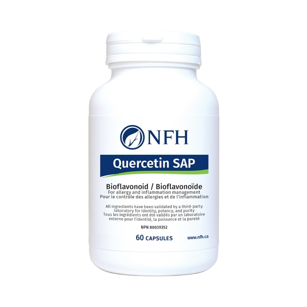 Quercetin SAP (500 mg quercetin, 100 mg bromelain/capsule)